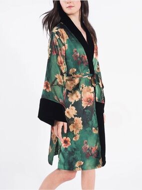 Kim +Ono Azumi Short Kimono Wrap , Size XL